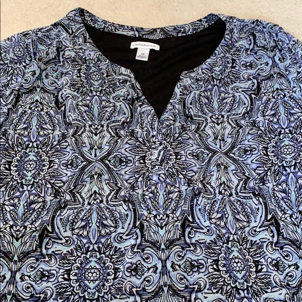 Blouse with pattern - Picture 2 of 2